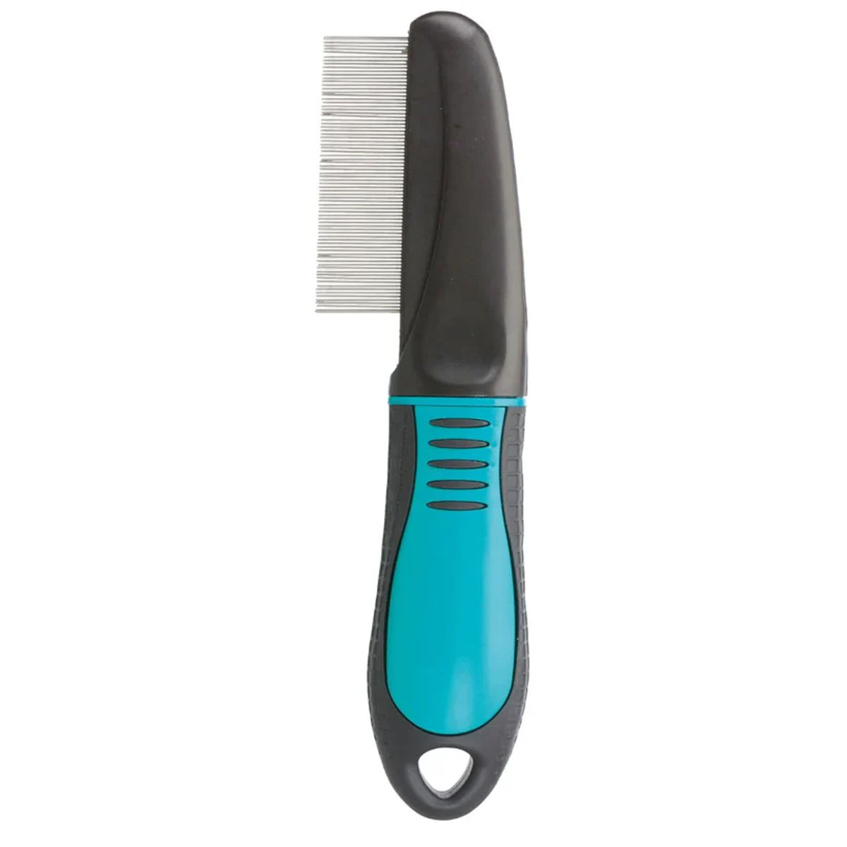 Fine-Tooth Tick & Flea Comb for Dogs & Cats – Blue & Black