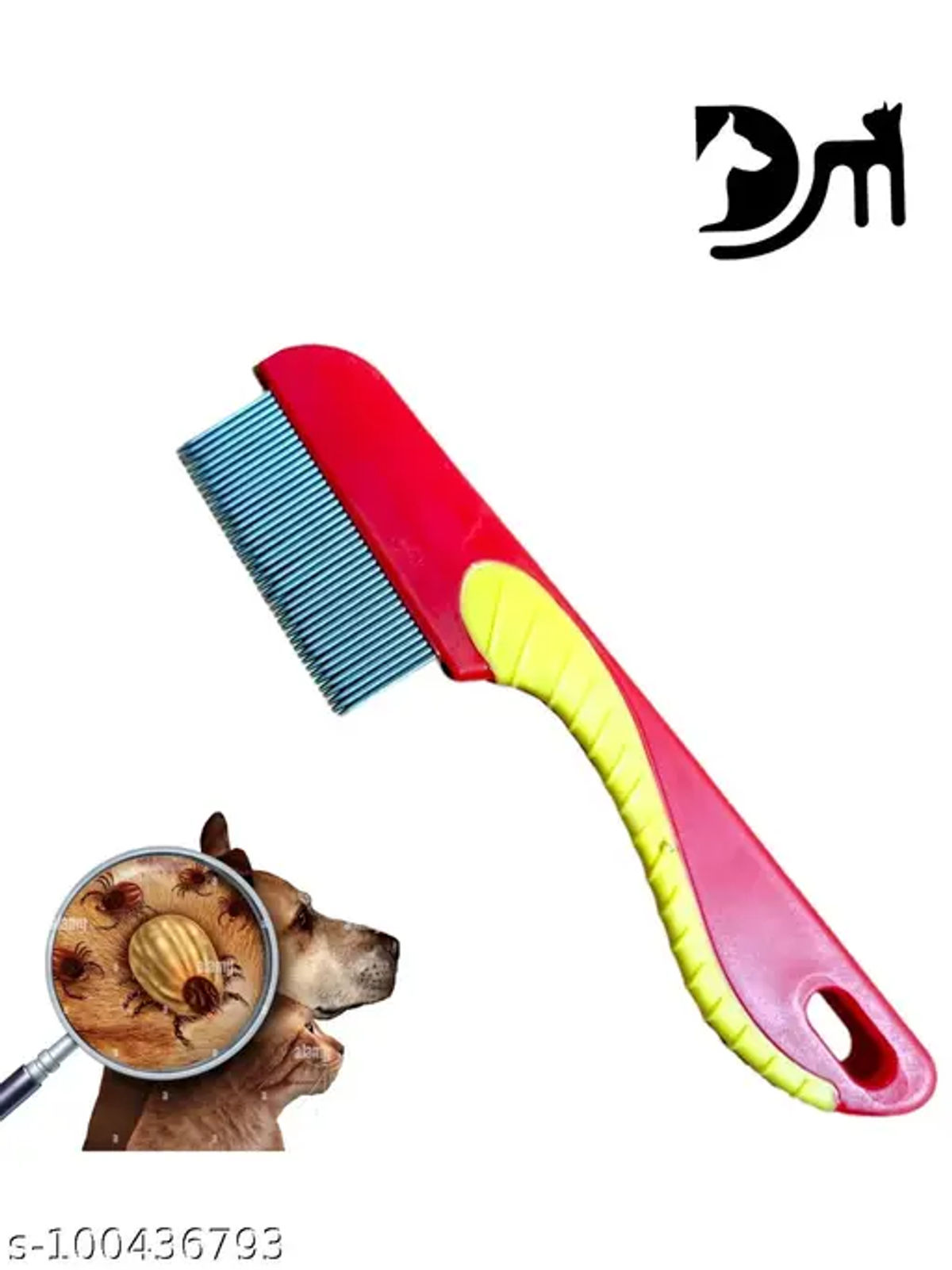 Pocket Flea & Tick Remover Comb for Dogs & Cats