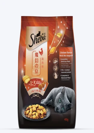 Sheba Kitten & Adult, Chicken Flavour Dry Cat Food